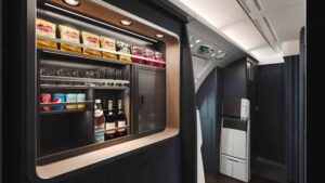 Club Kitchen in British Airways' business class cabin