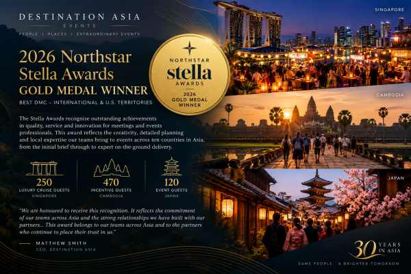 Destination Asia Strikes Gold at 2026 Stella Awards