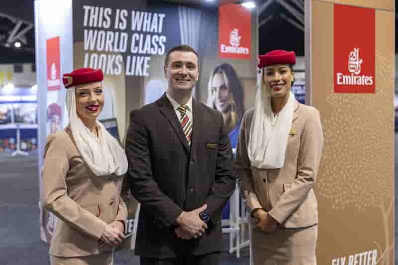 Emirates Turns Sydney Travel Expo Into a Business Class Act