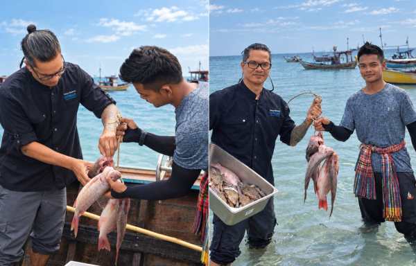 Iron Chef Challenger Cooks the Catch at OUTRIGGER Phi Phi