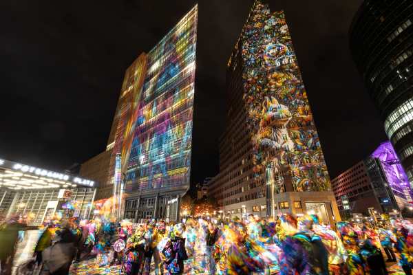 Berlin Dazzles as Festival of Lights Sets City Aglow