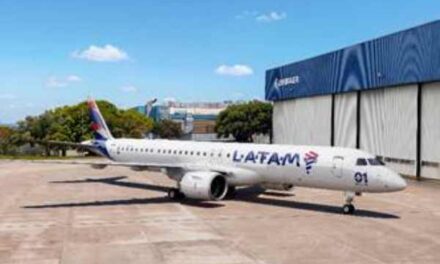 LATAM begins adding the Embraer E195-E2 to its fleet