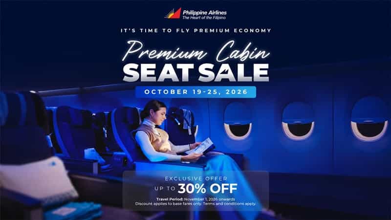 Philippine Airlines Premium Sale 2026: Up to 40% Off Flights