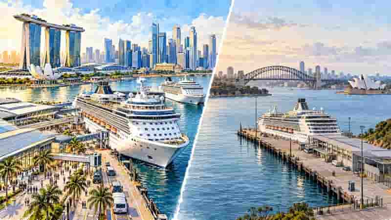 Singapore Cruise Boom Surges as Australia Loses Ground