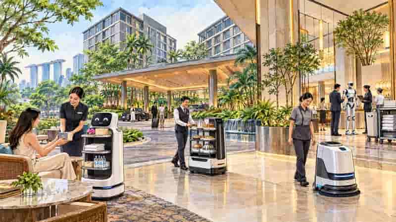 Singapore Hotel Robots: YYForce Sparks Hospitality Shake-Up!