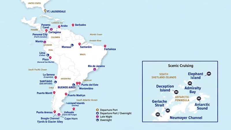 Princess Cruises’ Amazon Return Ignites 2028–29 Season