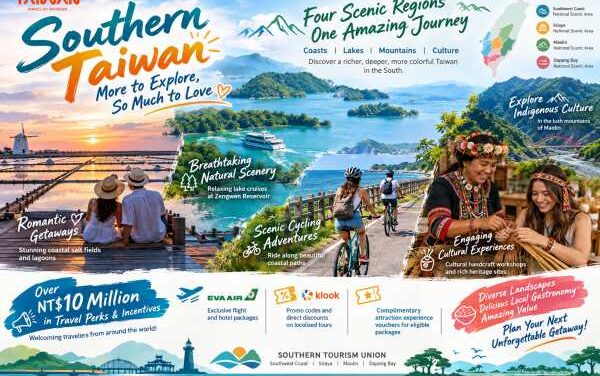 Southern Taiwan Unleashes Millions in Travel Perks!
