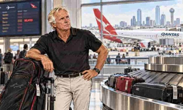 Greg Norman Tees Off at Qantas Over Dallas Flight Delay