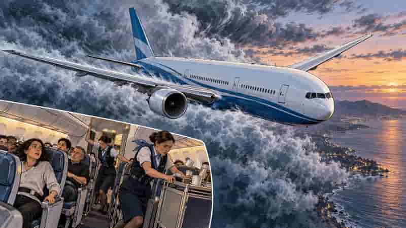 United 777 Turbulence: Four Crew Hurt in Pacific Scare