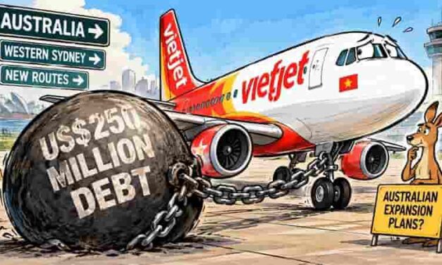 Vietjet’s $250m Debt Takes Flight – Assets Stay Grounded