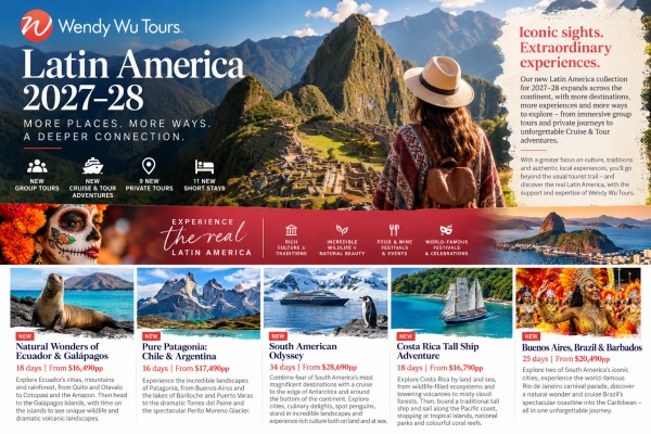 Wendy Wu Tours Unleashes Epic Latin America Adventures!