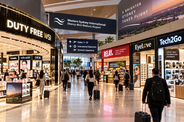 Western Sydney Airport Unveils Exciting New Retail Brands