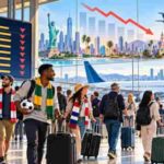 US Air Arrivals Slide 6.1% Despite World Cup Buzz